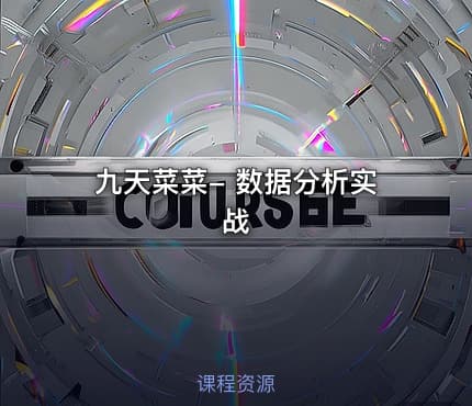 九天菜菜- 数据分析实战
