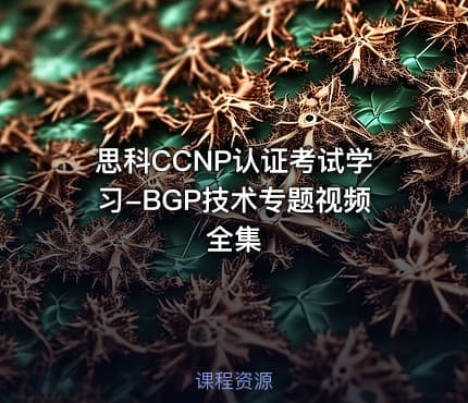 思科CCNP认证考试学习-BGP技术专题视频全集