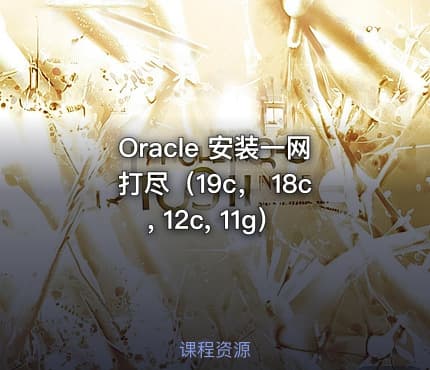 Oracle 安装一网打尽（19c， 18c, 12c, 11g）