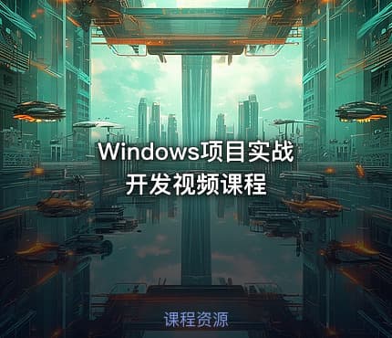 Windows项目实战开发视频课程