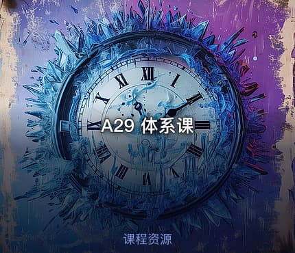 A29 体系课