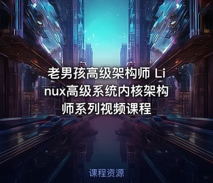老男孩高级架构师 Linux高级系统内核架构师系列视频课程