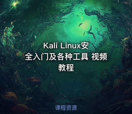 Kali Linux安全入门及各种工具 视频教程