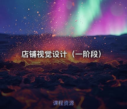 店铺视觉设计（一阶段）