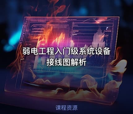 弱电工程入门级系统设备接线图解析