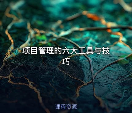 项目管理的六大工具与技巧