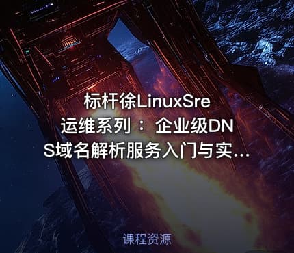 标杆徐LinuxSre运维系列 ：企业级DNS域名解析服务入门与实践（6讲）