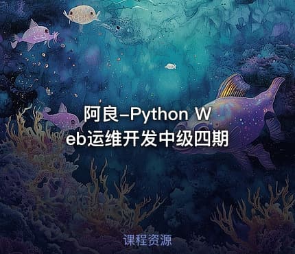阿良-Python Web运维开发中级四期
