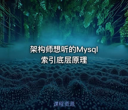 架构师想听的Mysql索引底层原理