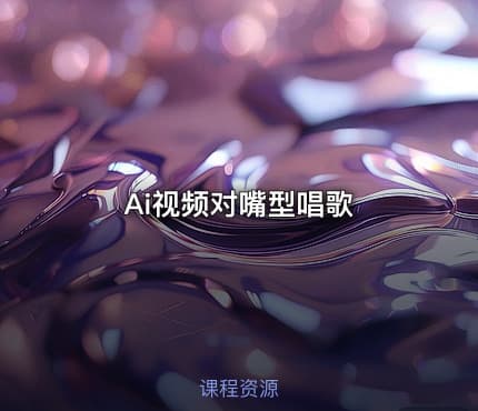 Ai视频对嘴型唱歌