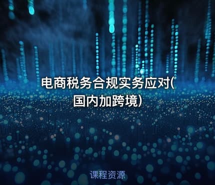 电商税务合规实务应对(国内加跨境)