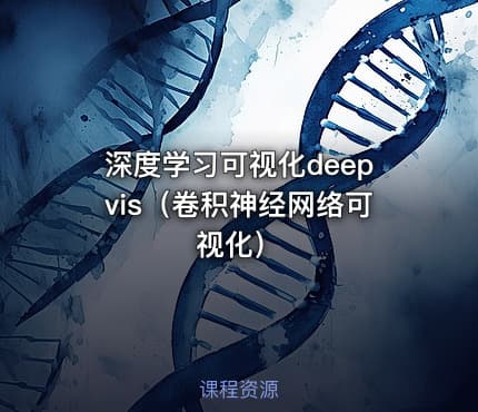 深度学习可视化deepvis（卷积神经网络可视化）
