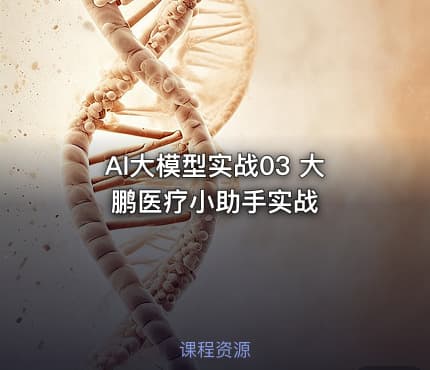 AI大模型实战03 大鹏医疗小助手实战