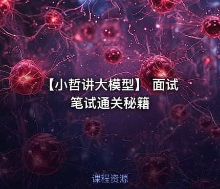 【小哲讲大模型】 面试 笔试通关秘籍