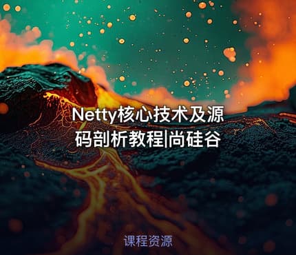 Netty核心技术及源码剖析教程|尚硅谷
