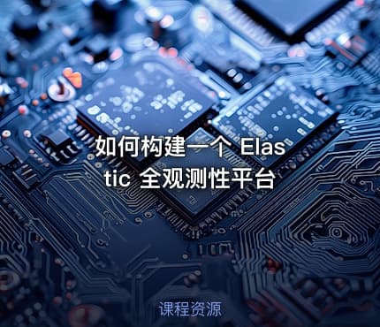 如何构建一个 Elastic 全观测性平台