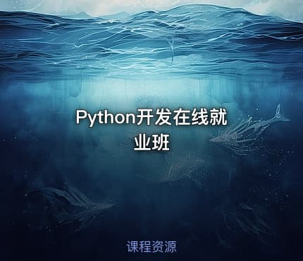 Python开发在线就业班