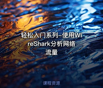 轻松入门系列-使用WireShark分析网络流量