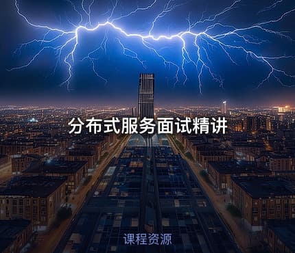分布式服务面试精讲