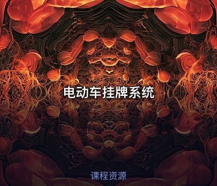 电动车挂牌系统