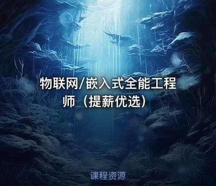 物联网/嵌入式全能工程师（提薪优选）