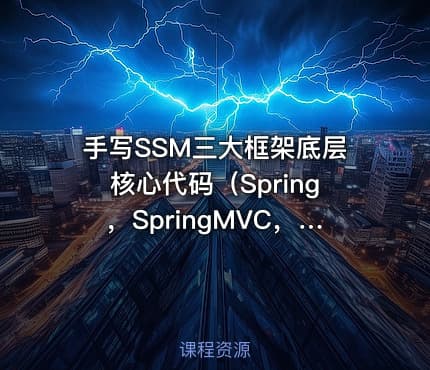 手写SSM三大框架底层核心代码（Spring，SpringMVC，Mybatis底层原理）