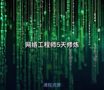 网络工程师5天修炼