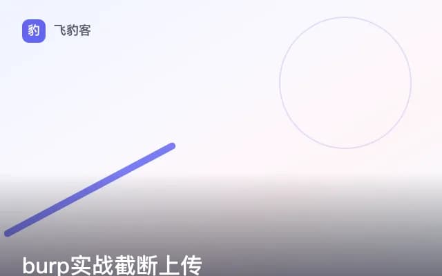 burp实战截断上传