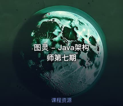 图灵 - Java架构师第七期