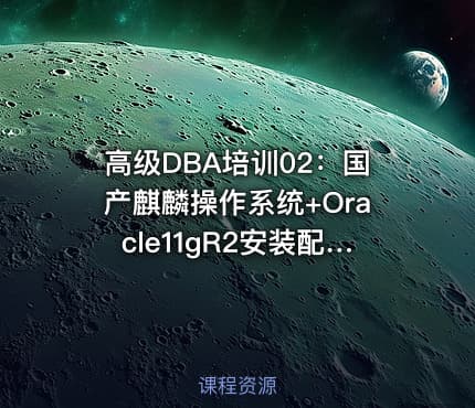 高级DBA培训02：国产麒麟操作系统+Oracle11gR2安装配置