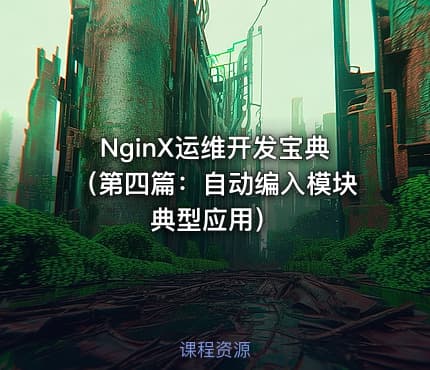 NginX运维开发宝典（第四篇：自动编入模块典型应用）