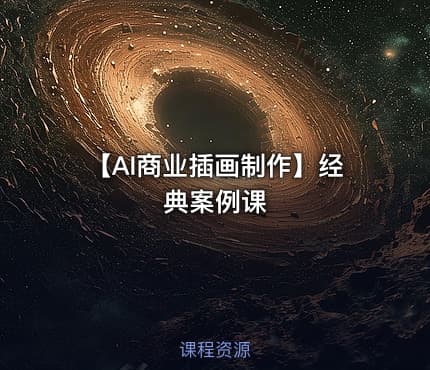 【AI商业插画制作】经典案例课