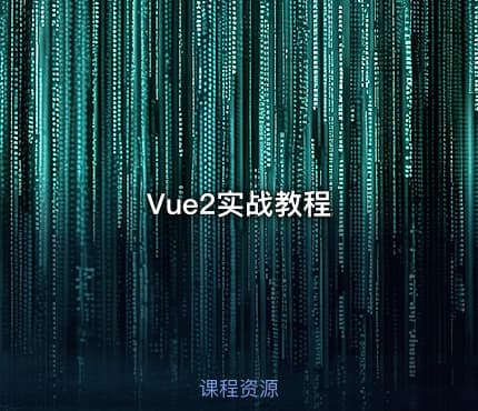 Vue2实战教程