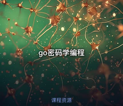 go密码学编程