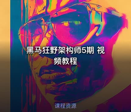 黑马狂野架构师5期 视频教程