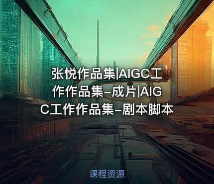 张悦作品集|AIGC工作作品集-成片|AIGC工作作品集-剧本脚本