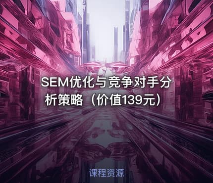 SEM优化与竞争对手分析策略（）