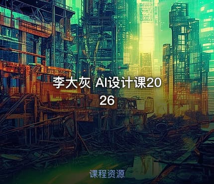 李大灰 AI设计课2026