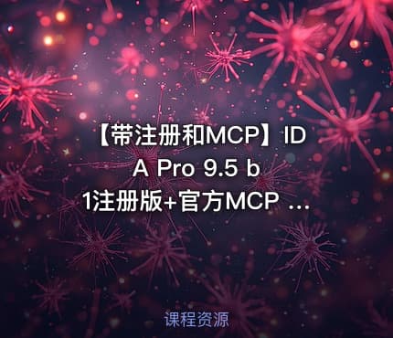 【带注册和MCP】IDA Pro 9.5 b1注册版+官方MCP 雷霆大发布！