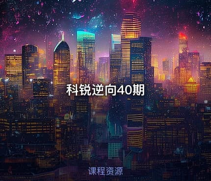 科锐逆向40期