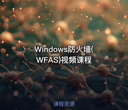 Windows防火墙(WFAS)视频课程