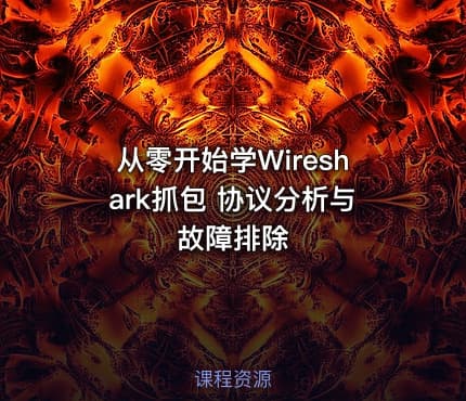 从零开始学Wireshark抓包 协议分析与故障排除