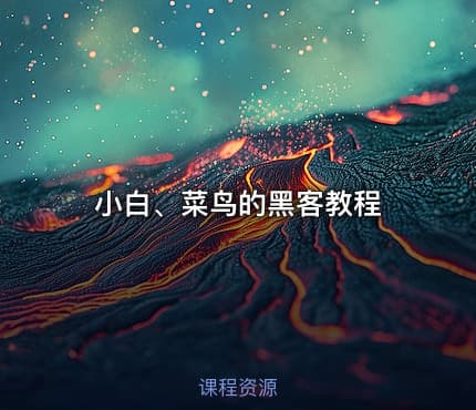 小白、菜鸟的黑客教程