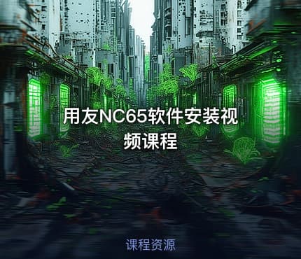 用友NC65软件安装视频课程