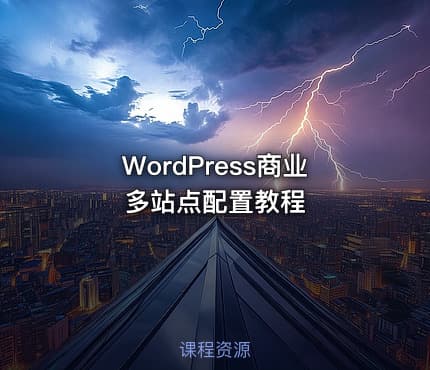 WordPress商业多站点配置教程