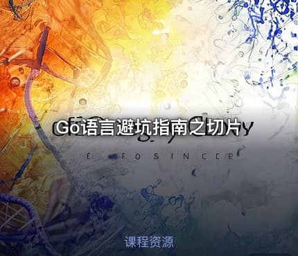Go语言避坑指南之切片