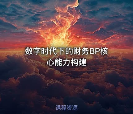 数字时代下的财务BP核心能力构建