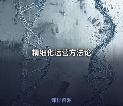精细化运营方法论