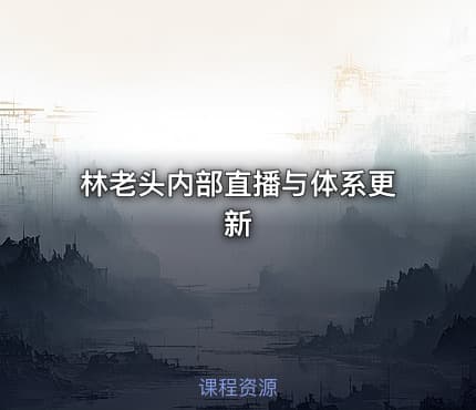 林老头内部直播与体系更新