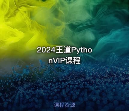 2024王道PythonVIP课程